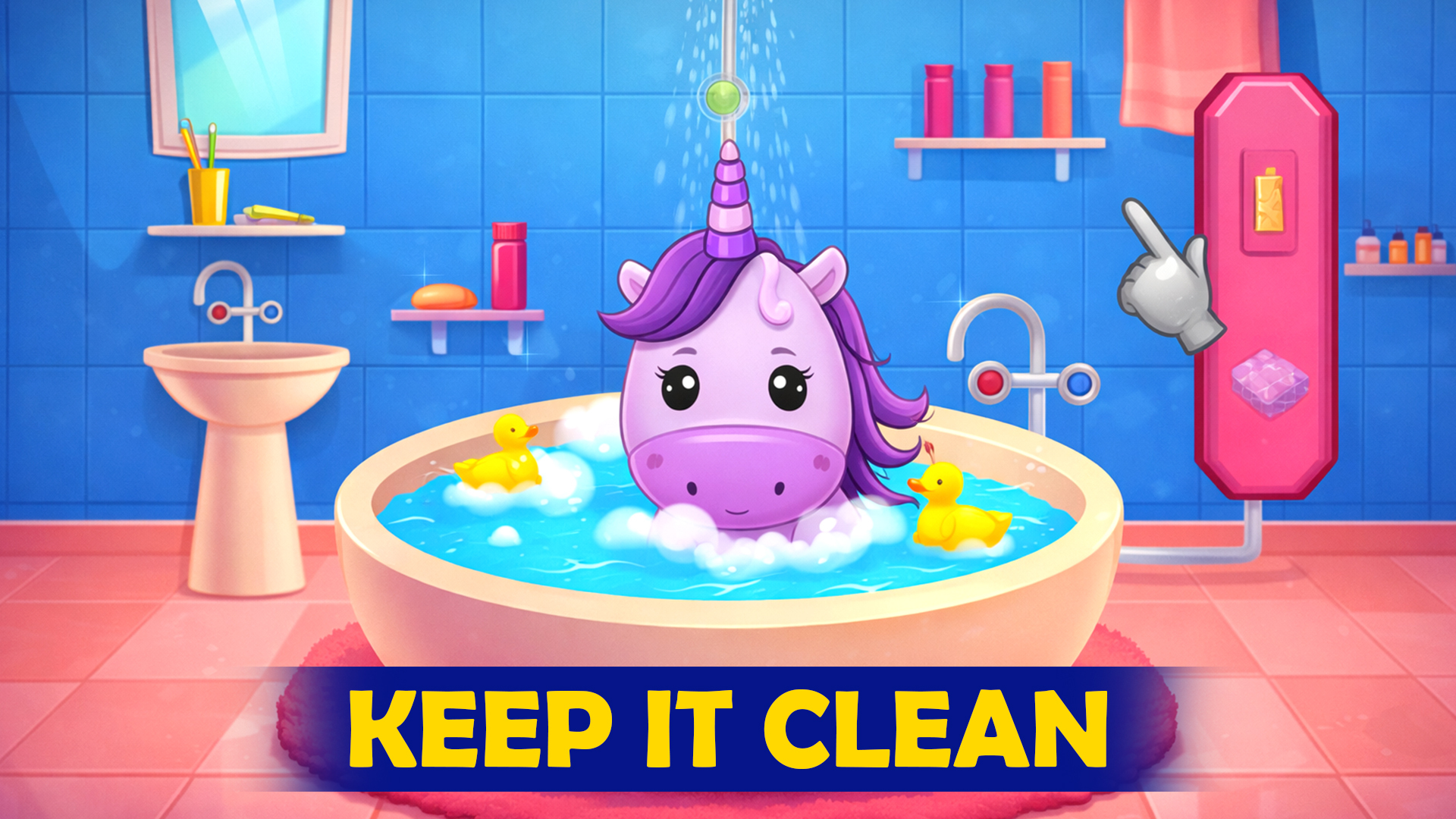 Unicorn Baby Pet Daycare Game screenshot