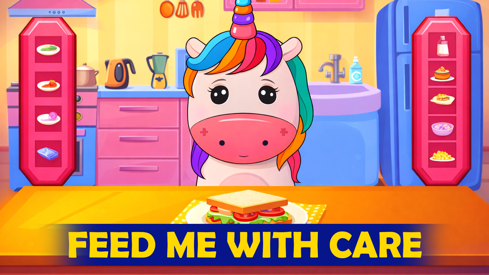 Unicorn Baby Pet Daycare Game screenshot